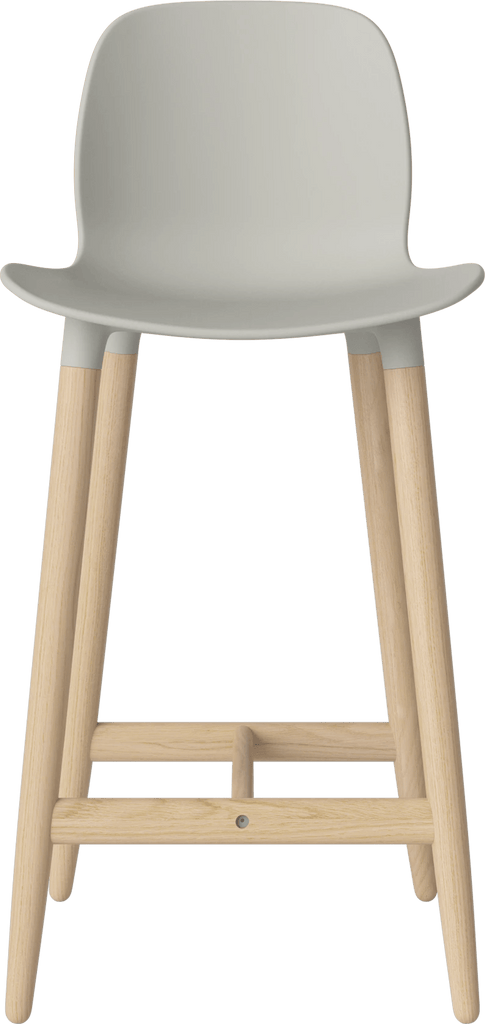 Seed High Chair H66 cm - Poly/Wood Legs