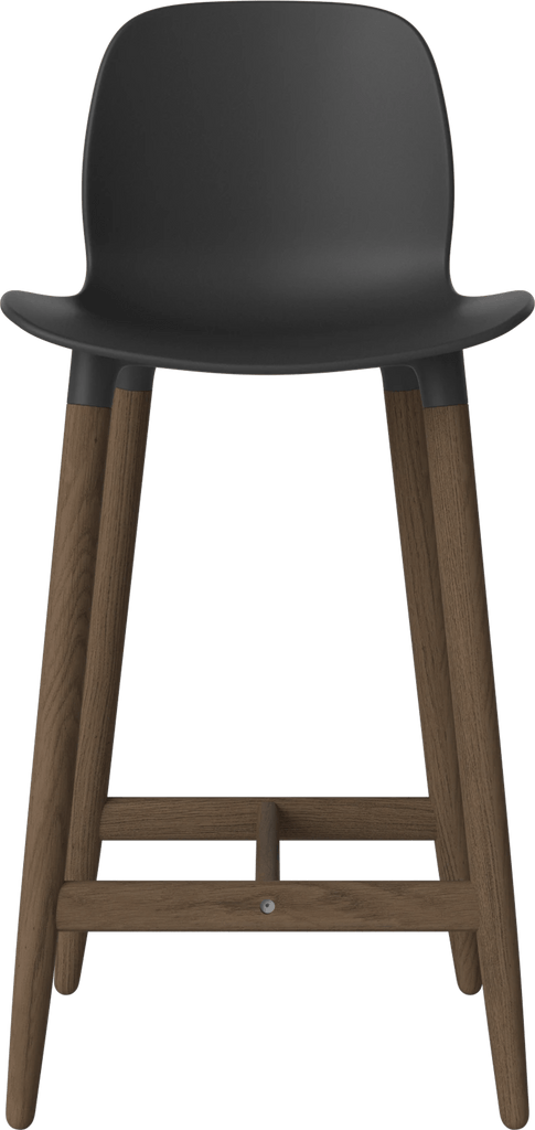 Seed High Chair H66 cm - Poly/Wood Legs