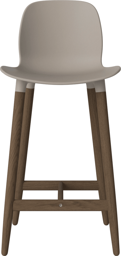 Seed High Chair H66 cm - Poly/Wood Legs