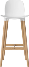 Carica l'immagine nel visualizzatore di Gallery, Seed High Chair H76 cm - Poly/Wood Legs