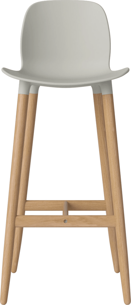 Seed High Chair H76 cm - Poly/Wood Legs