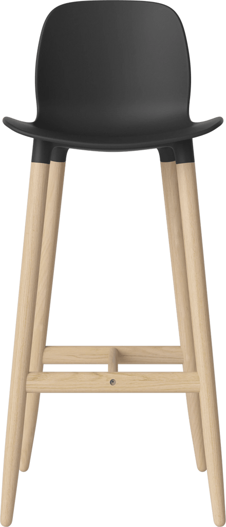 Seed High Chair H76 cm - Poly/Wood Legs