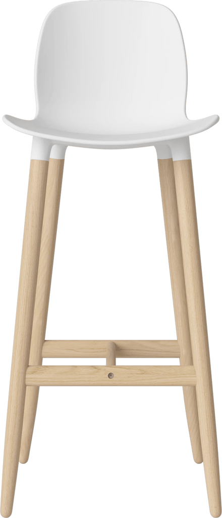 Seed High Chair H76 cm - Poly/Wood Legs