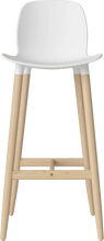 Carica l'immagine nel visualizzatore di Gallery, Seed High Chair H76 cm - Poly/Wood Legs