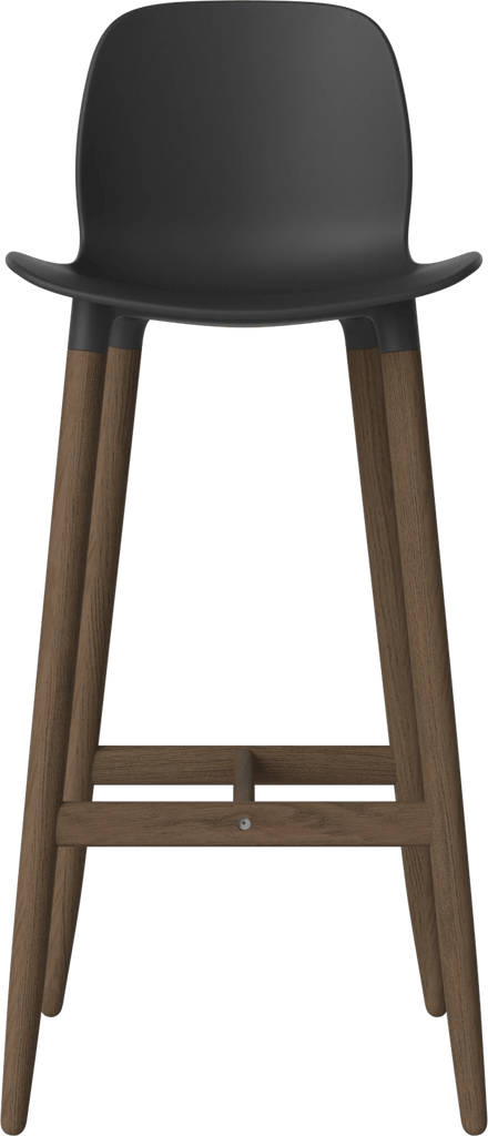 Seed High Chair H76 cm - Poly/Wood Legs