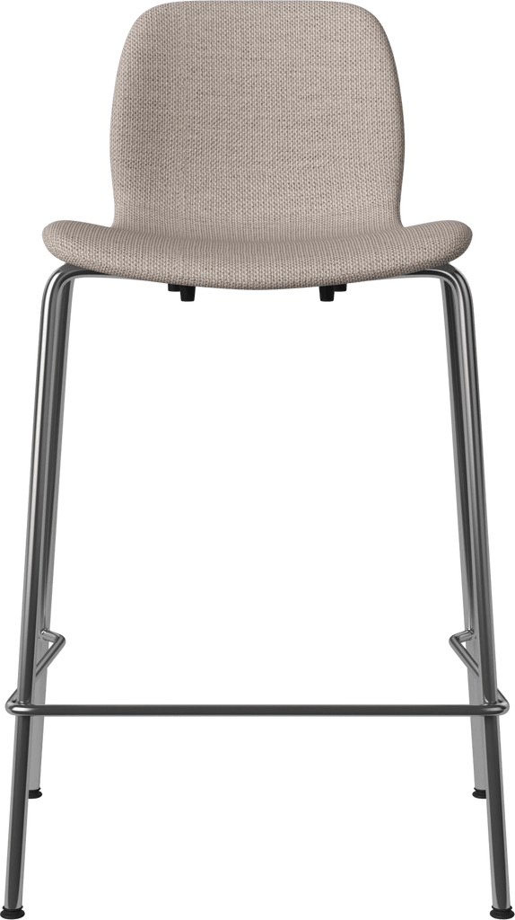 Seed High Chair H66 cm - Upholstered/Metal Legs