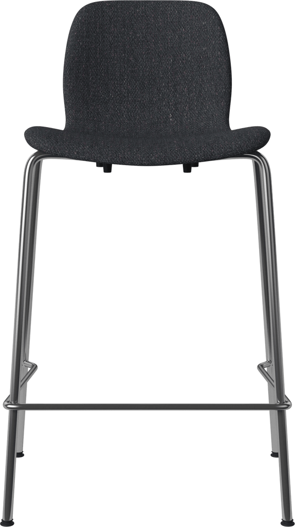 Seed High Chair H66 cm - Upholstered/Metal Legs