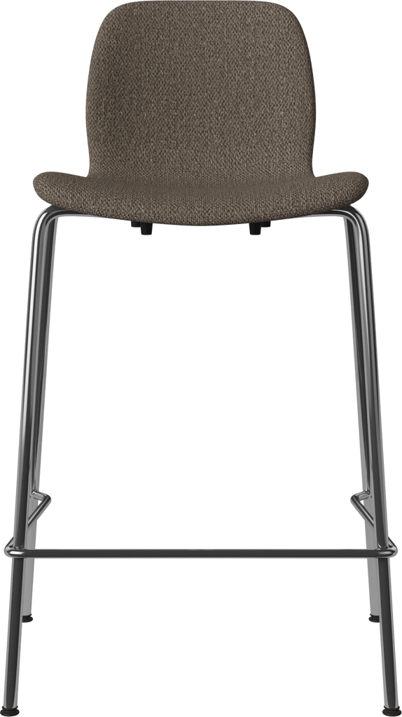 Seed High Chair H66 cm - Upholstered/Metal Legs