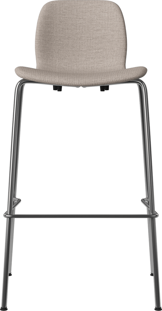 Seed High Chair H76 cm - Upholstered/Metal Legs