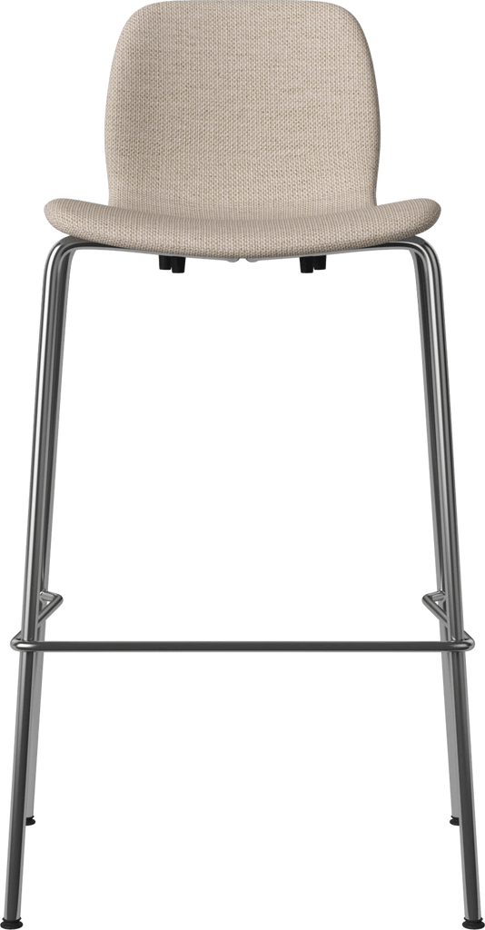Seed High Chair H76 cm - Upholstered/Metal Legs