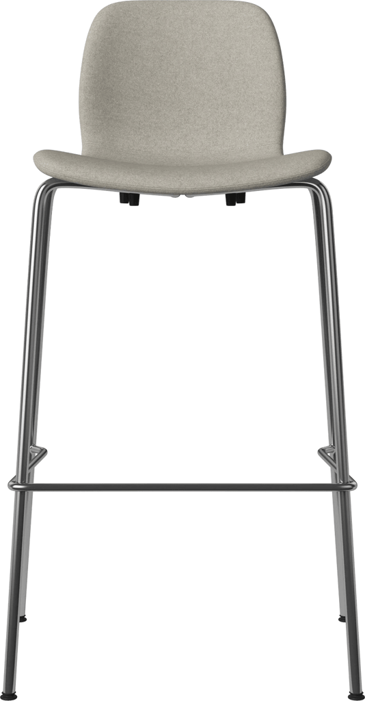 Seed High Chair H76 cm - Upholstered/Metal Legs