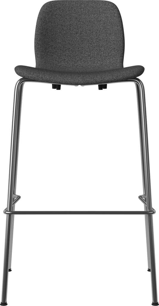 Seed High Chair H76 cm - Upholstered/Metal Legs