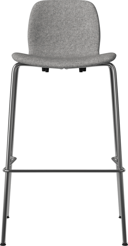 Seed High Chair H76 cm - Upholstered/Metal Legs