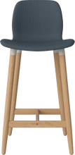 Carica l'immagine nel visualizzatore di Gallery, Seed High Chair H66 cm - Upholstered/Wood