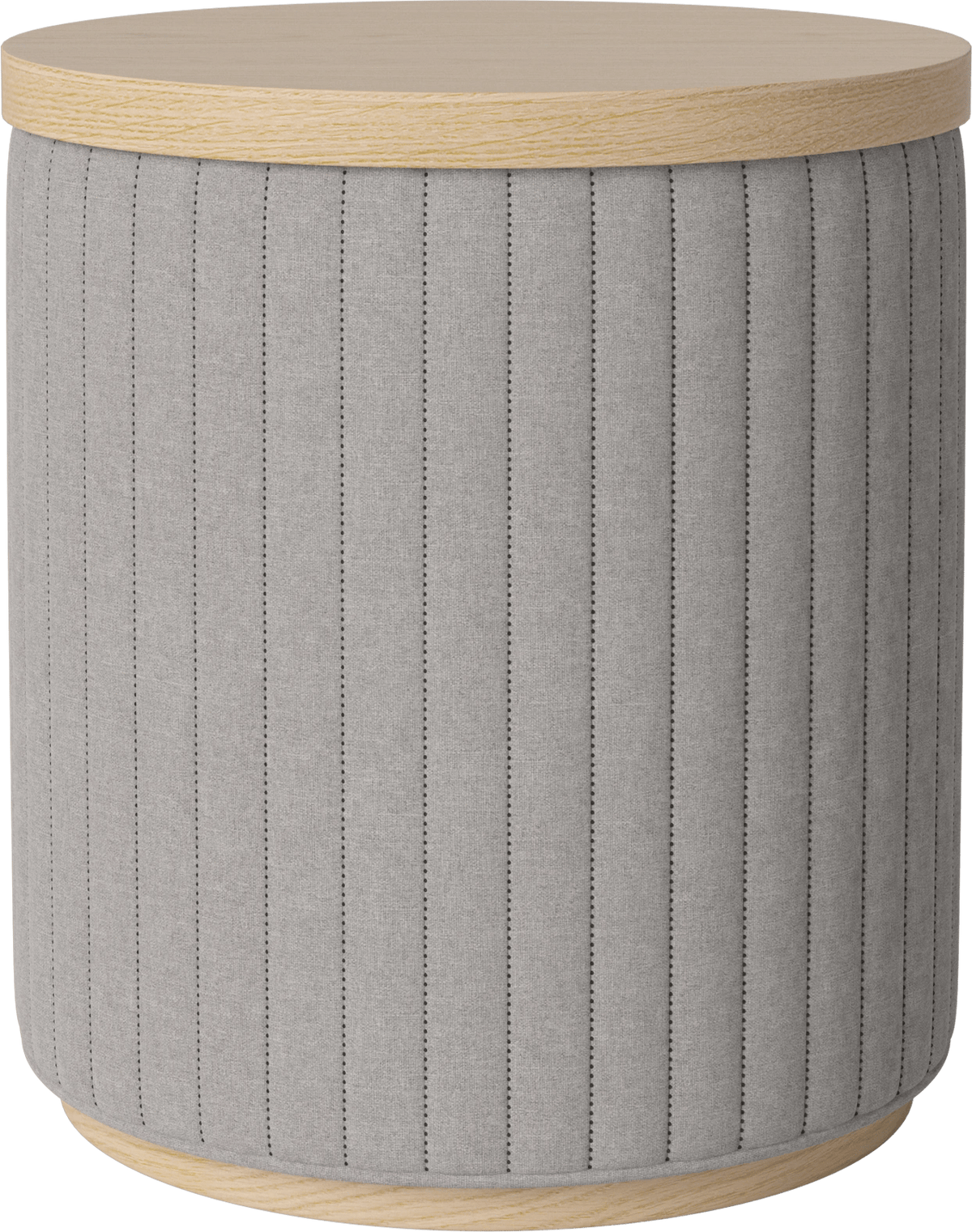 Rigato Pouf with tray