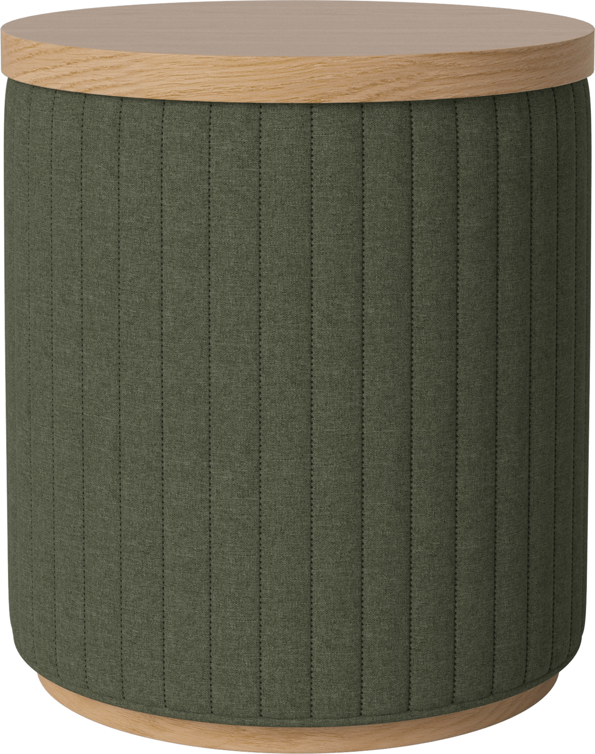 Rigato Pouf with tray
