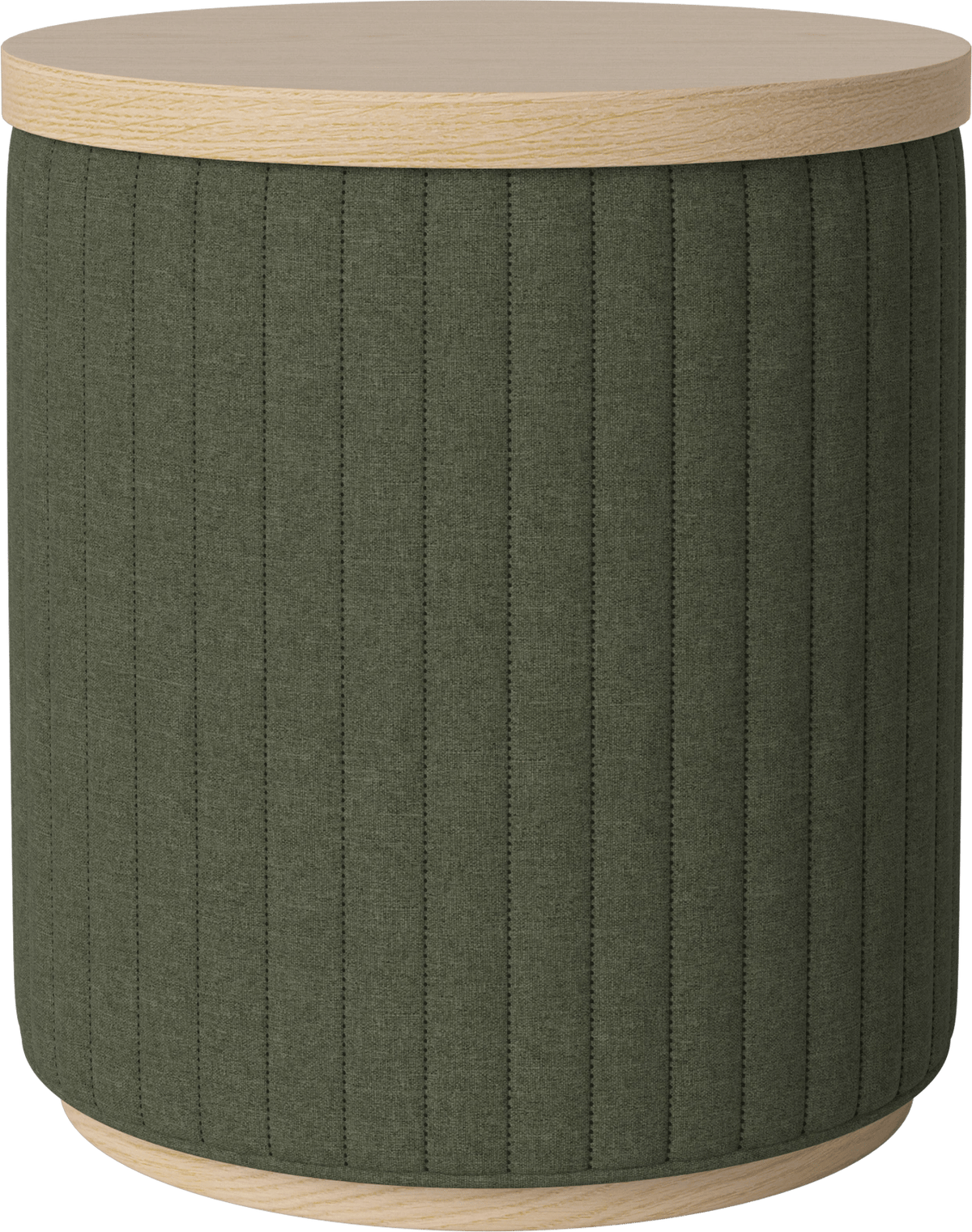 Rigato Pouf with tray