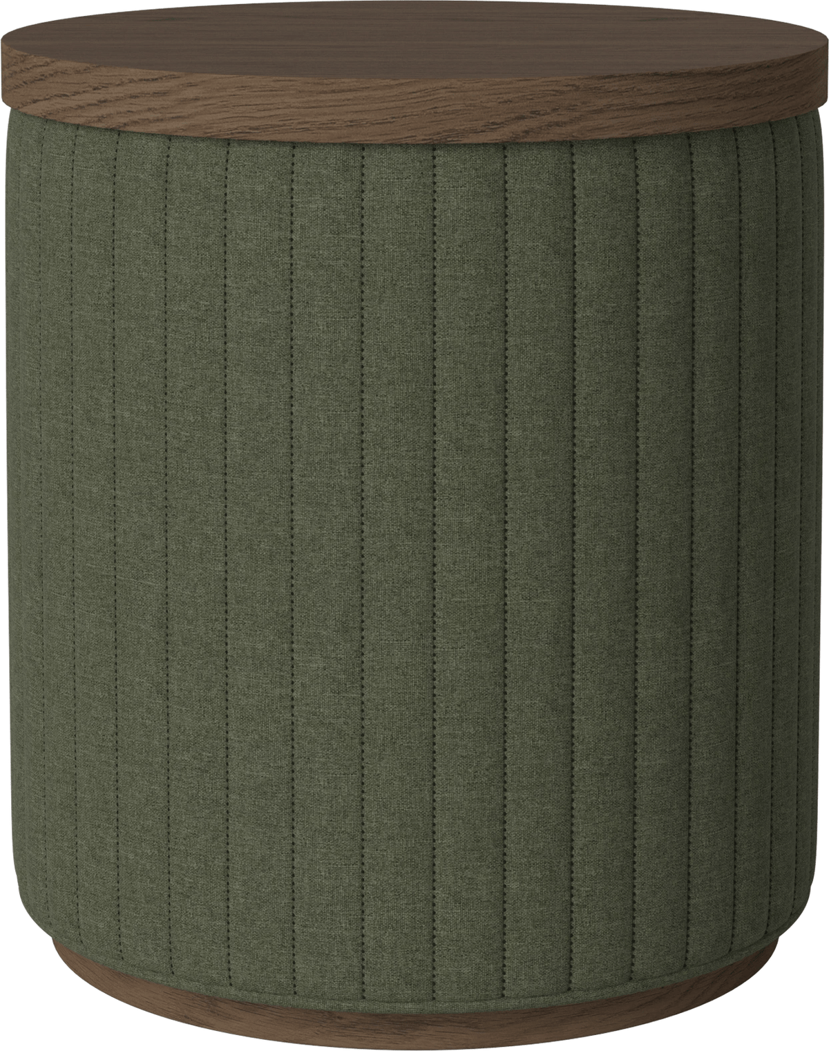 Rigato Pouf with tray