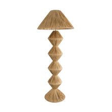 Load image into Gallery viewer, RAFIA BOHO FLOOR LAMP