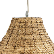Load image into Gallery viewer, Boho raffia natural suspension light