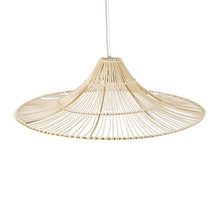 Charger l'image dans la galerie, CEILING LAMP RATTAN 100X100X30 NATURAL