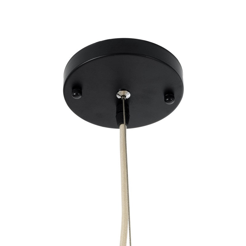 CEILING LAMP RATTAN 100X100X30 NATURAL