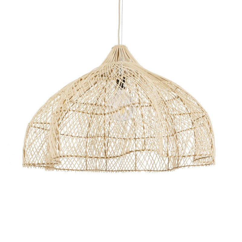 PENDANT LAMP RATTAN 80x55CM NATURAL