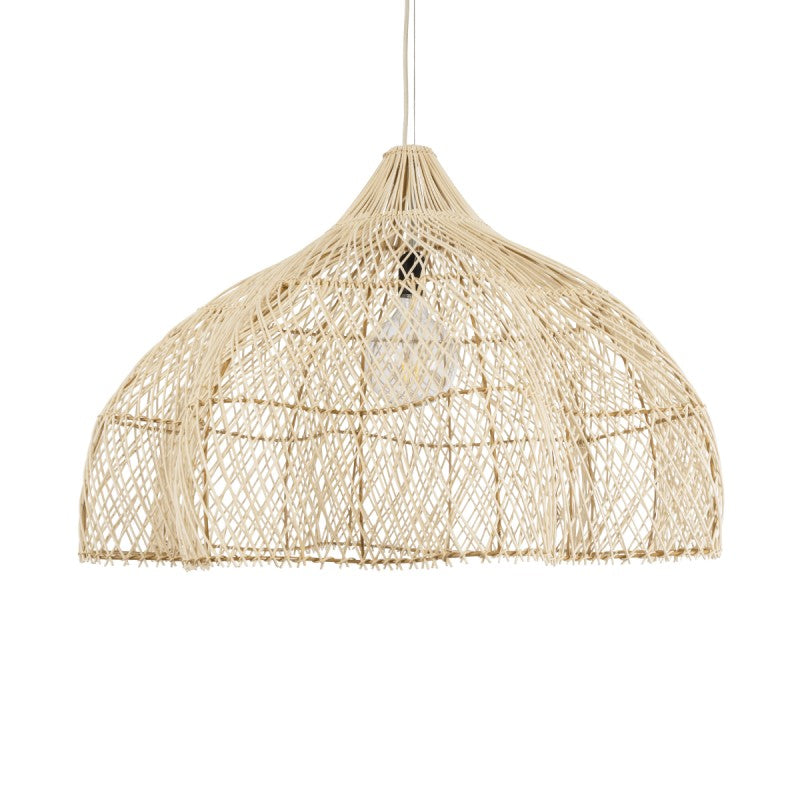 PENDANT LAMP RATTAN 80x55CM NATURAL