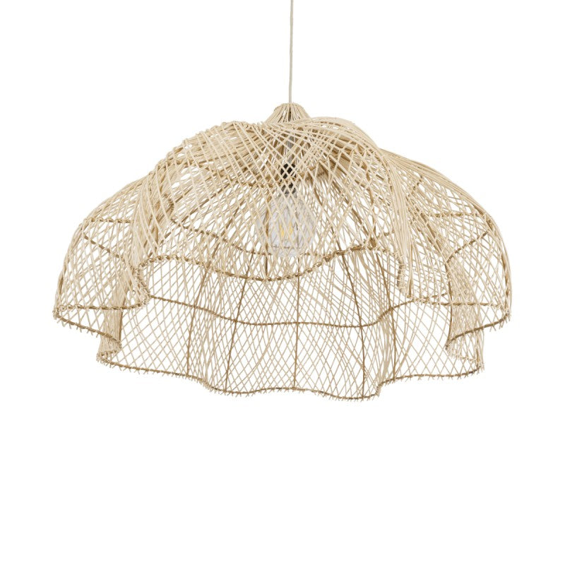 PENDANT LAMP RATTAN 80x55CM NATURAL