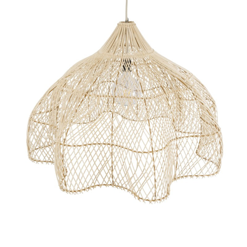 PENDANT LAMP RATTAN 80x55CM NATURAL