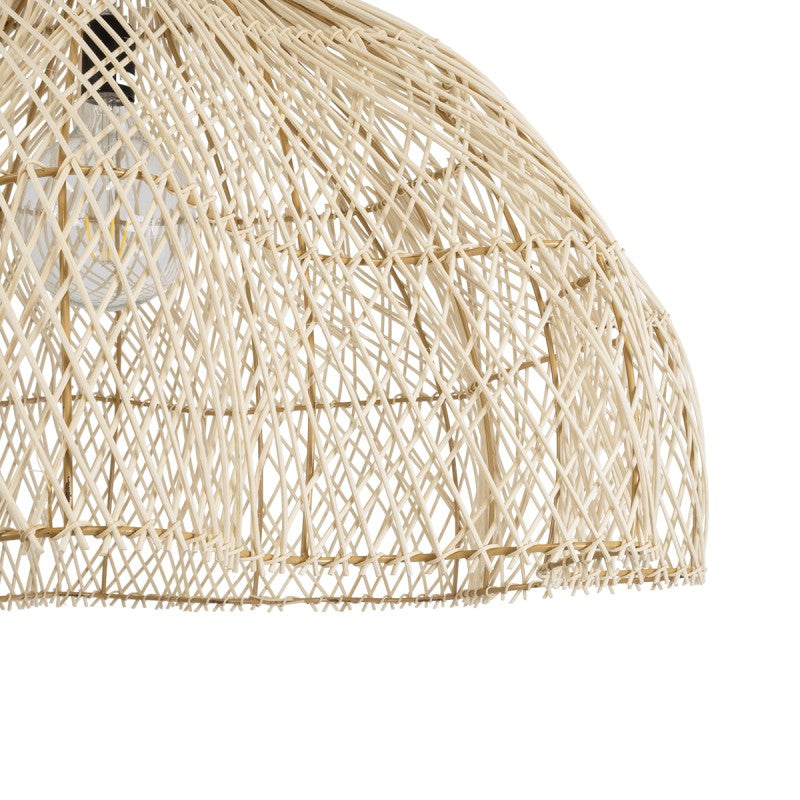 PENDANT LAMP RATTAN 80x55CM NATURAL