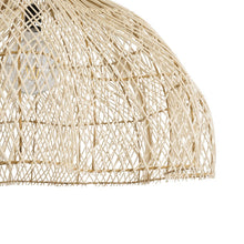 Charger l'image dans la galerie, PENDANT LAMP RATTAN 80x55CM NATURAL