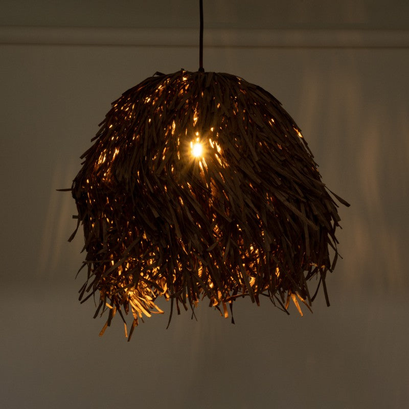 Raffia Pendant Lamp 50cm