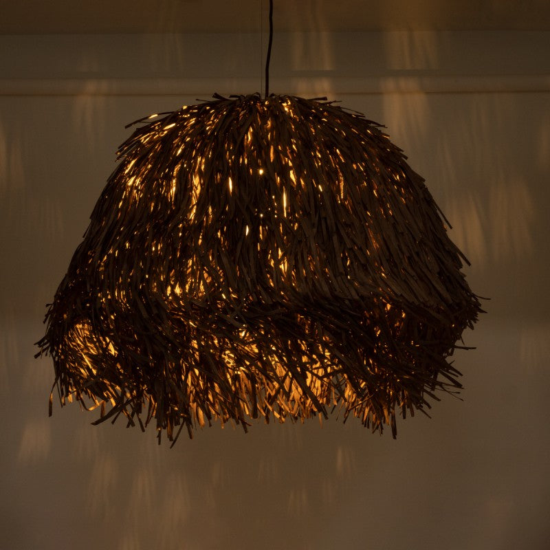 Raffia Pendant Lamp 80cm