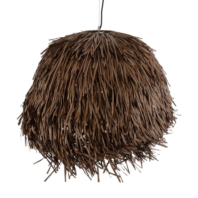 Raffia Pendant Lamp 80cm