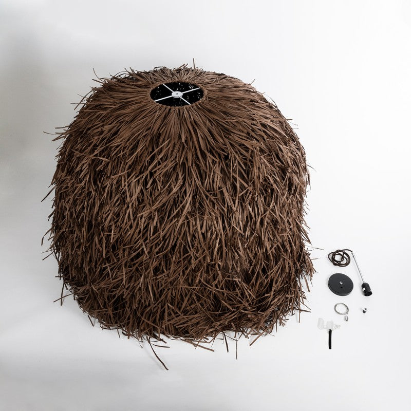 Raffia Pendant Lamp 120cm