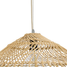 Charger l'image dans la galerie, CEILING LAMP RATTAN 100X100X30 NATURAL