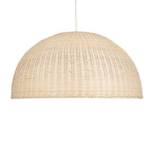 Load image into Gallery viewer, PENDANT LAMP RATTAN 120X120X60 NATURAL