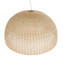 Load image into Gallery viewer, PENDANT LAMP RATTAN 120X120X60 NATURAL