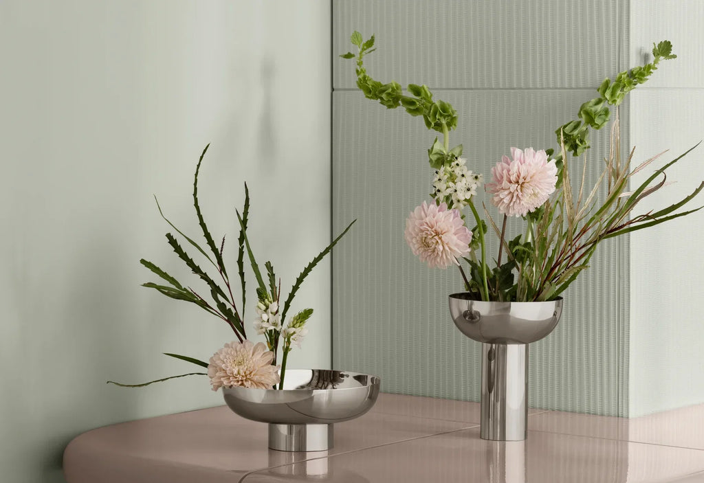 Vase -MIYABI- colour Silver - size M