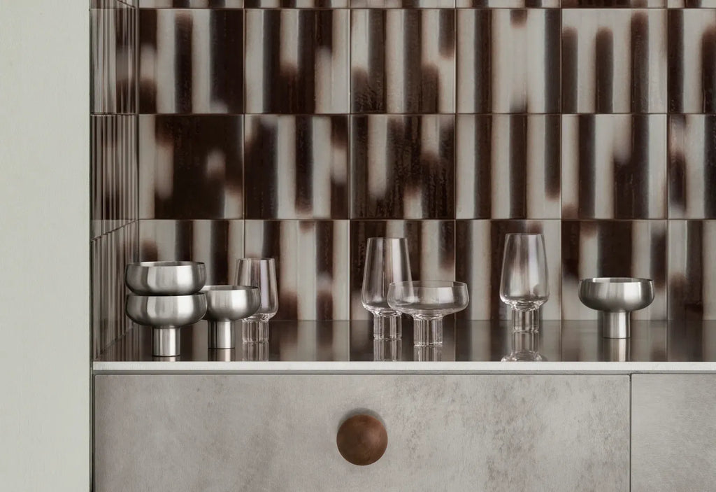 Set of 2 champagne bowls -KOYOI STEEL- colour Stainless Steel matt - size 90 ml