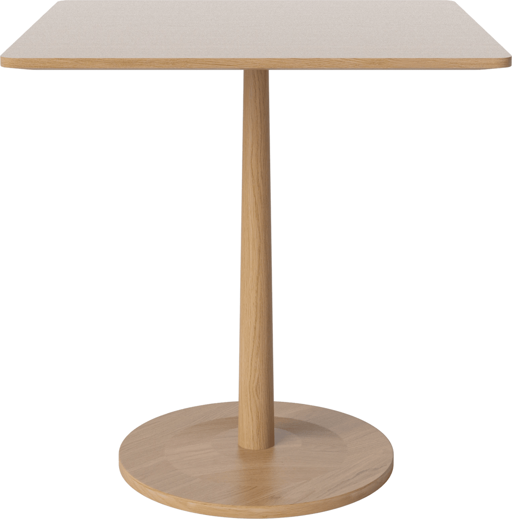 Turned Dining Table 70 x 70 cm