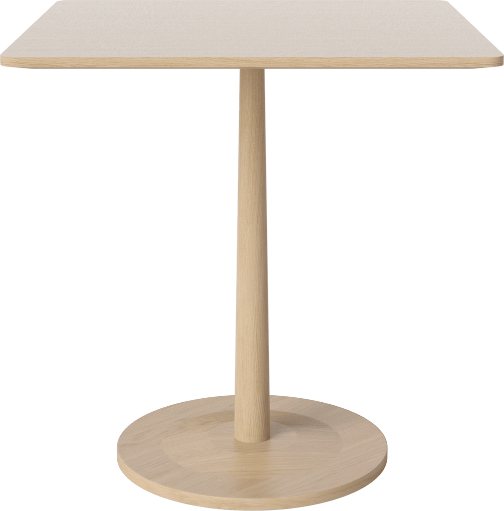 Turned Dining Table 70 x 70 cm