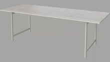Cargar imagen en el visor de la galería, Track garden table - concrete