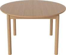 Laden Sie das Bild in den Galerie-Viewer, Ronya Extension Dining Table Ø122 cm
