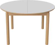 Laden Sie das Bild in den Galerie-Viewer, Ronya Extension Dining Table Ø122 cm