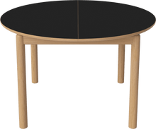 Laden Sie das Bild in den Galerie-Viewer, Ronya Extension Dining Table Ø122 cm