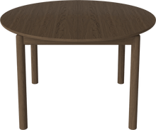 Laden Sie das Bild in den Galerie-Viewer, Ronya Extension Dining Table Ø122 cm