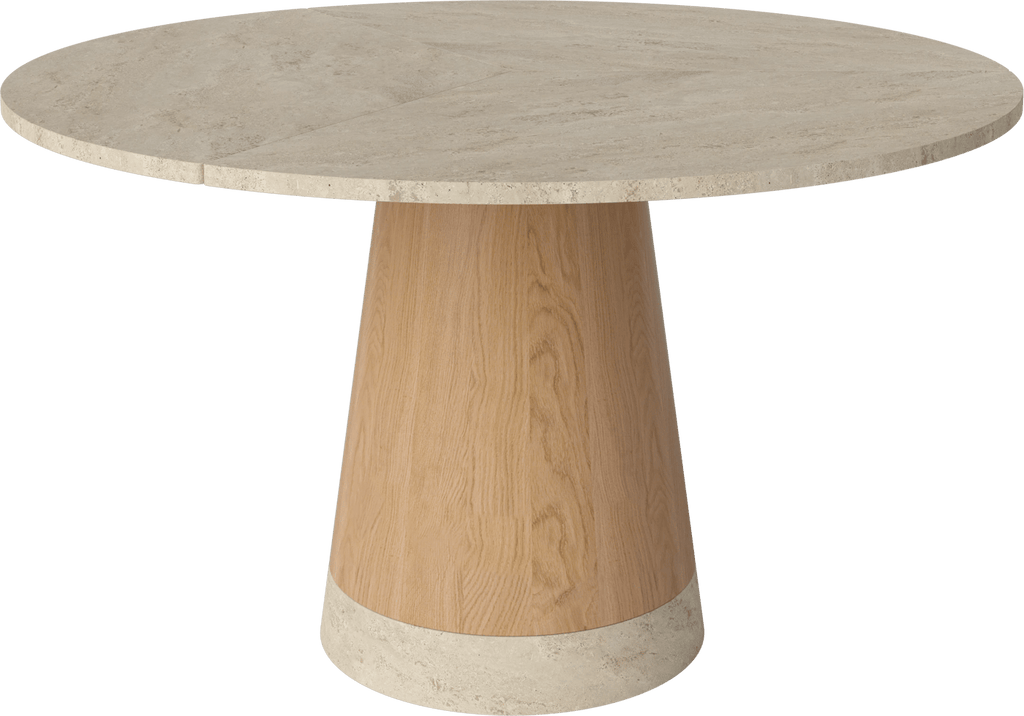 Piro Dining Table marble top Ø125 cm