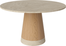 Load image into Gallery viewer, Piro Dining Table marble top Ø125 cm